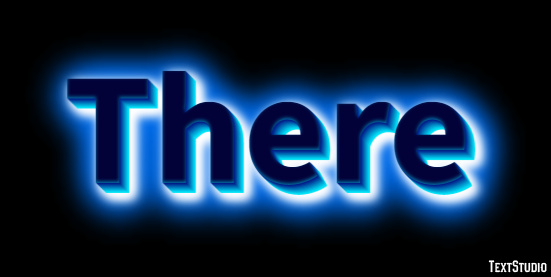 There Text Effect
