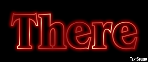 There Text Effect