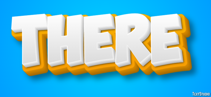 There Text Effect