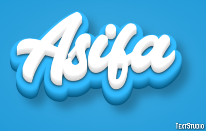 Asifa Text Effect