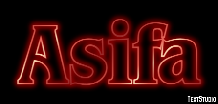 Asifa Text Effect
