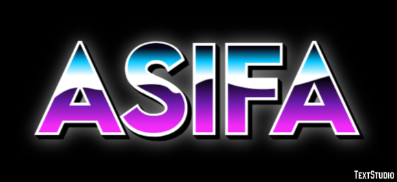 Asifa Text Effect