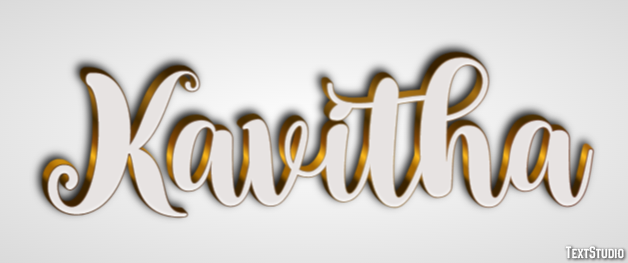 Kavitha Efecto de Texto