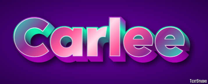 Carlee Text Effect