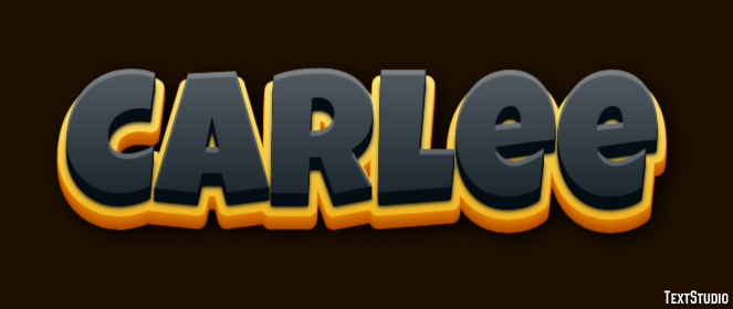 Carlee Text Effect