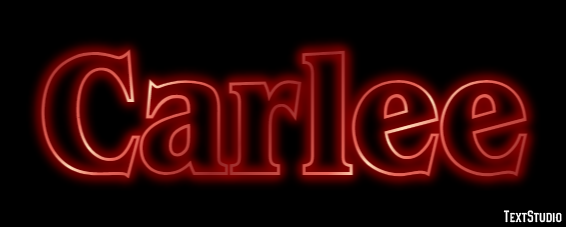 Carlee Text Effect