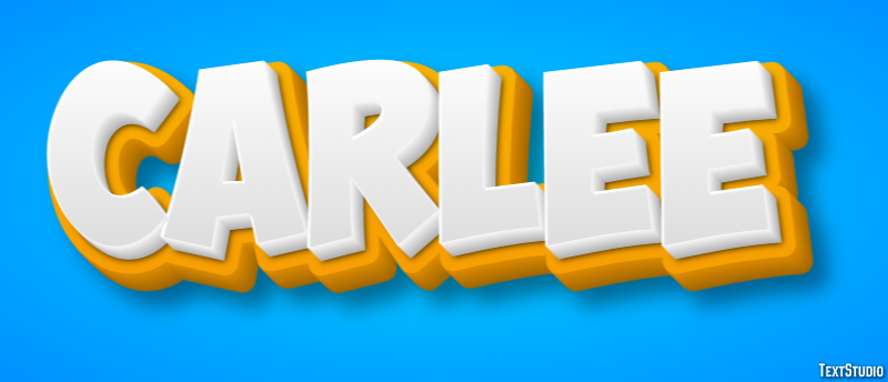 Carlee Text Effect