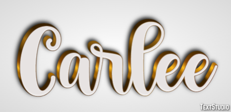 Carlee Text Effect
