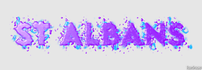 St Albans Efecto de Texto