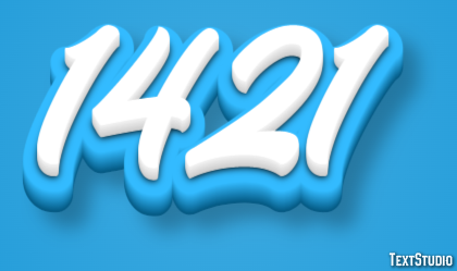 1421 Text Effect