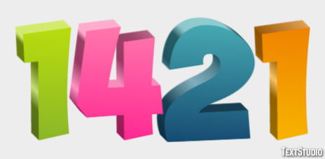 1421 Text Effect