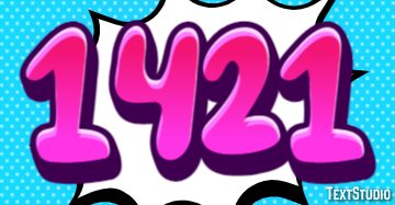 1421 Text Effect