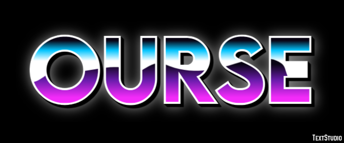 Ourse Effet de texte