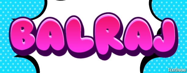 Balraj Text Effect