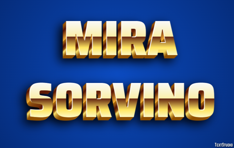 Mira Sorvino Efecto de texto