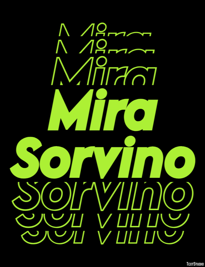 Mira Sorvino Efecto de Texto