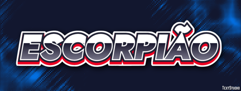 Escorpião テキスト効果