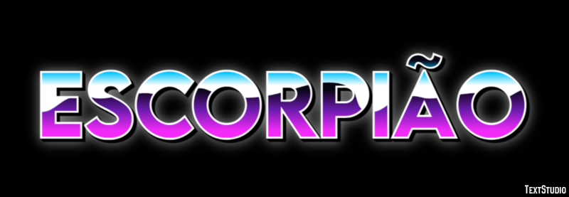 Escorpião テキスト効果