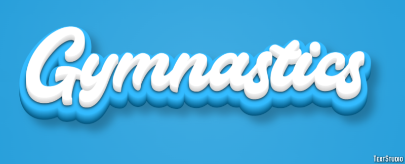 Gymnastics Text Effect