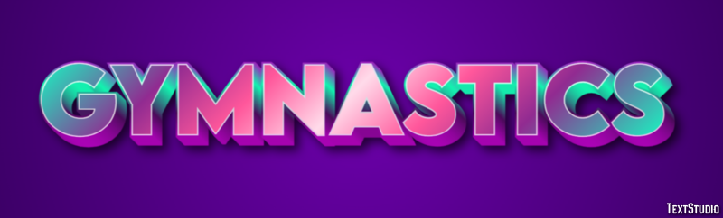 Gymnastics Text Effect