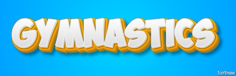 Gymnastics Text Effect