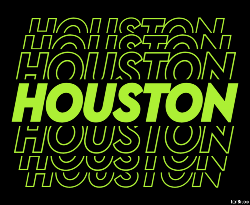 Houston Efekt tekstowy