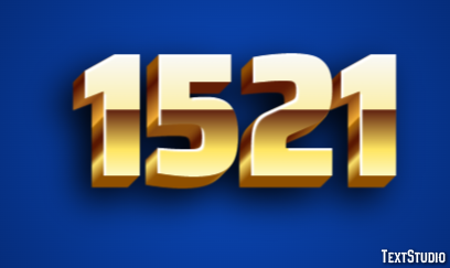 1521 Text Effect