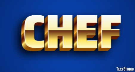 Chef Text Effect