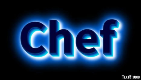 Chef Texteffekt