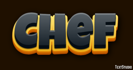 Chef Text Effect