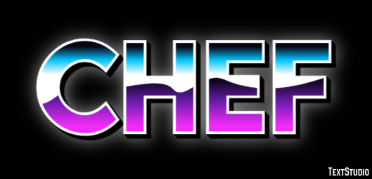 Chef Эффект текста