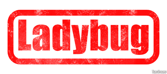 Ladybug Text Effect