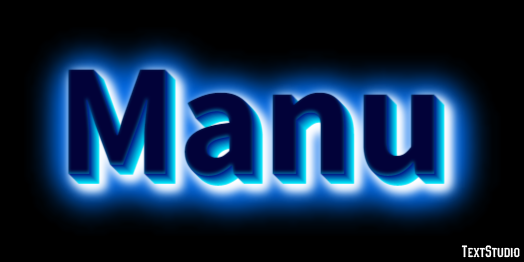 Manu テキスト効果