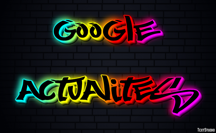Google Actualités テキスト効果
