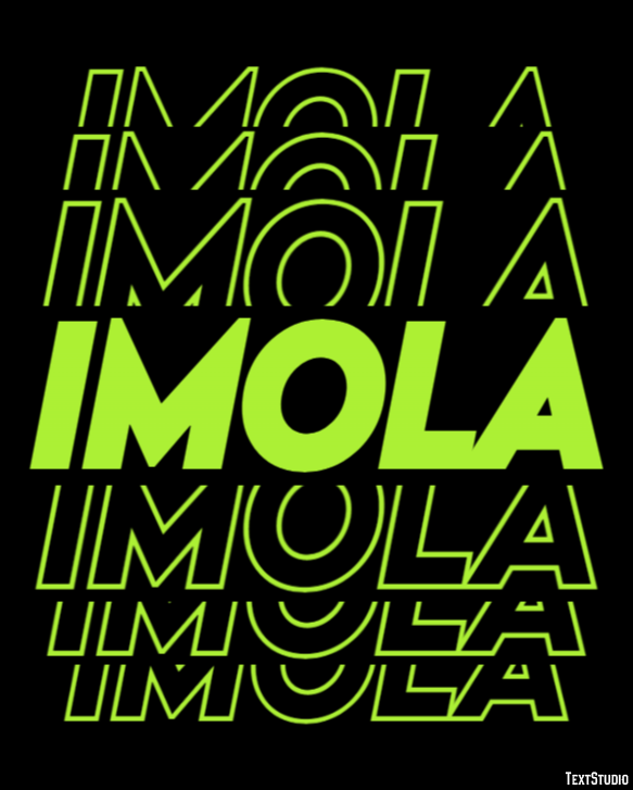 Imola Efekt tekstowy