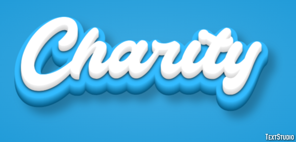 Charity Text Effect