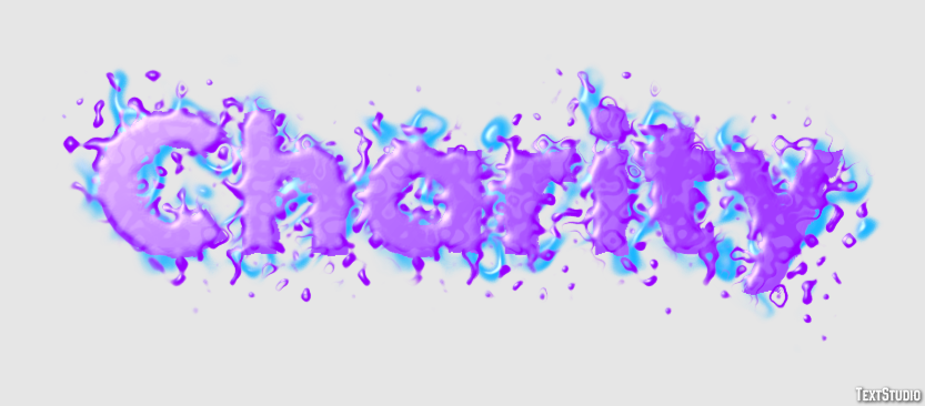 Charity Text Effect