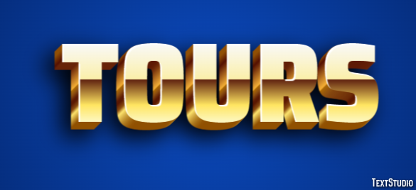 Tours Efekt tekstowy