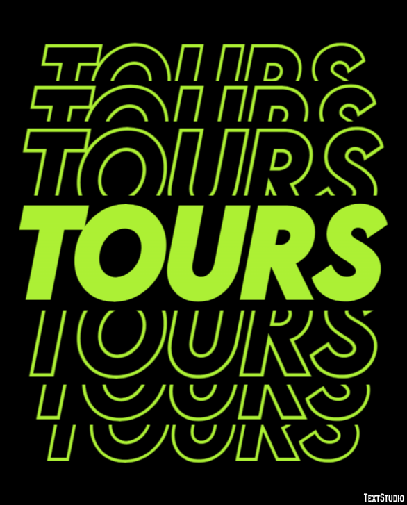 Tours Tekst Effect