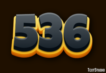 536 Efecto de Texto