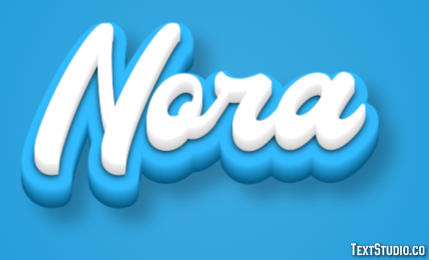Nora Efekt tekstowy