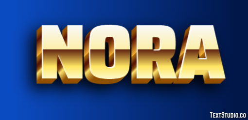 Nora Эффект текста