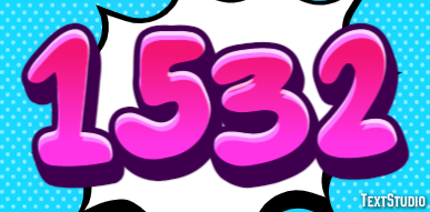 1532 Text effect
