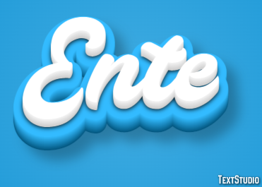 Ente Texteffekt