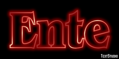 Ente Texteffekt