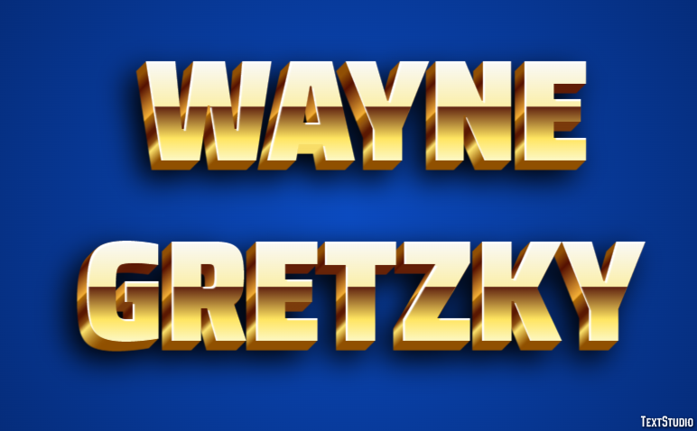 Wayne Gretzky Efekt tekstowy