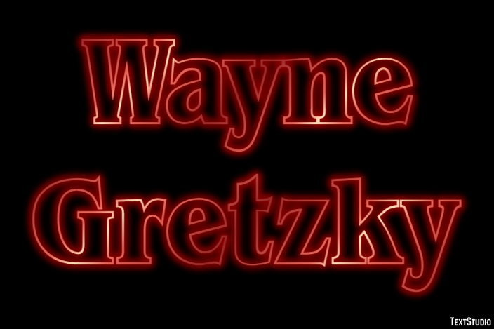 Wayne Gretzky Efekt tekstowy