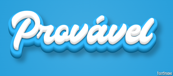 Provável Text Effect