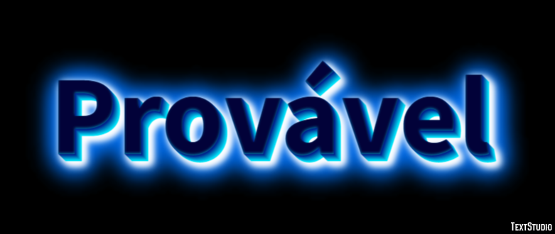 Provável Efecto de texto