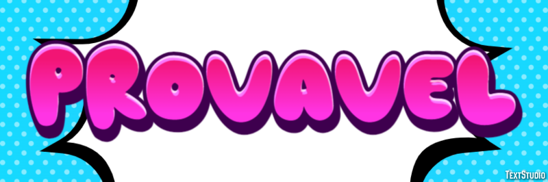 Provável Efecto de texto